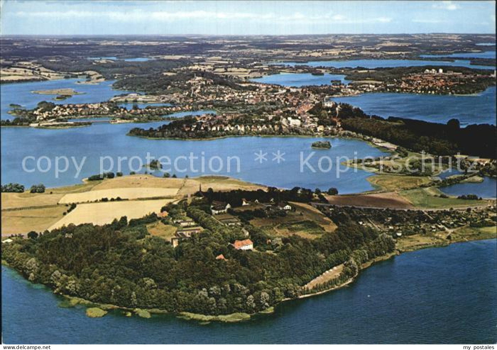 Ploen See Fliegeraufnahme