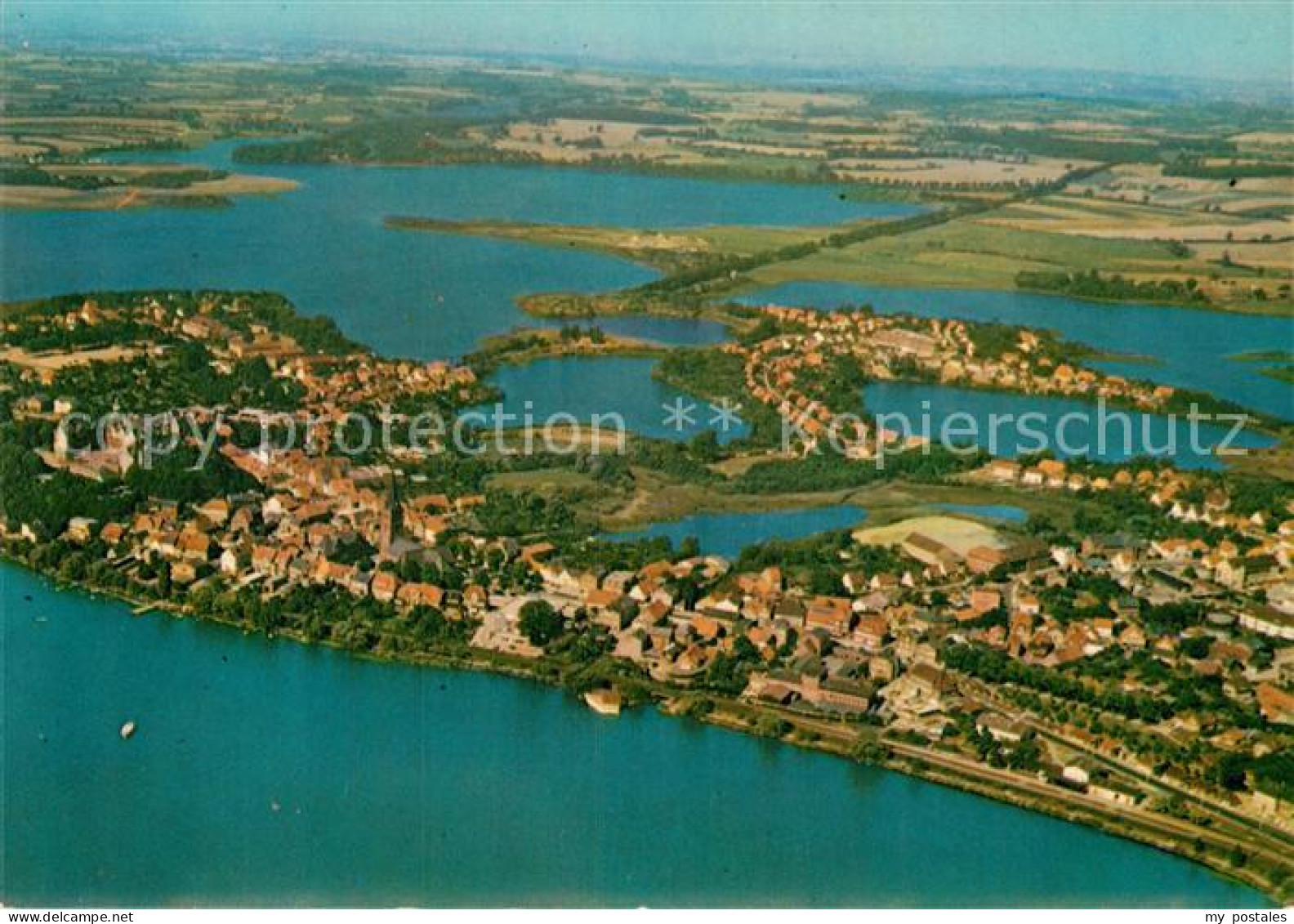 Ploen See Fliegeraufnahme