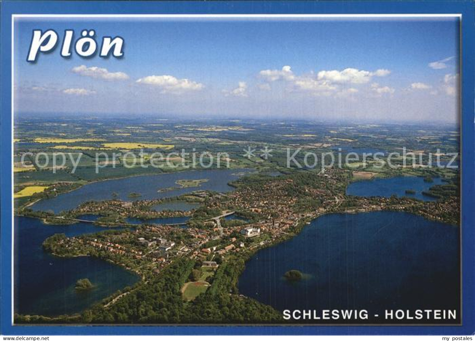 Ploen See Luftaufnahme