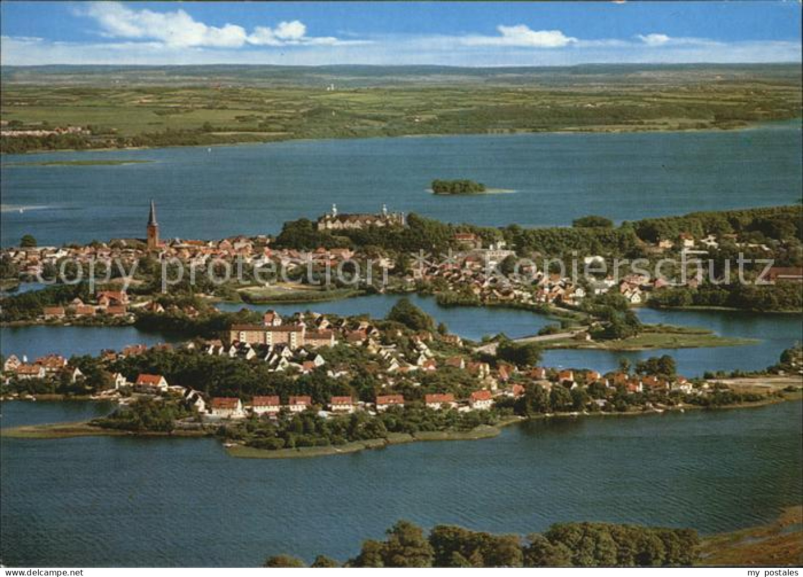 Ploen See Luftaufnahme