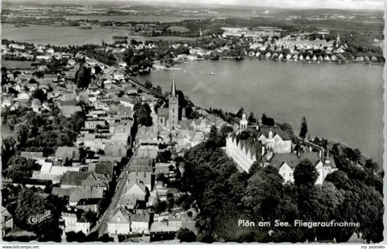 Ploen See Ploen Fliegeraufnahme