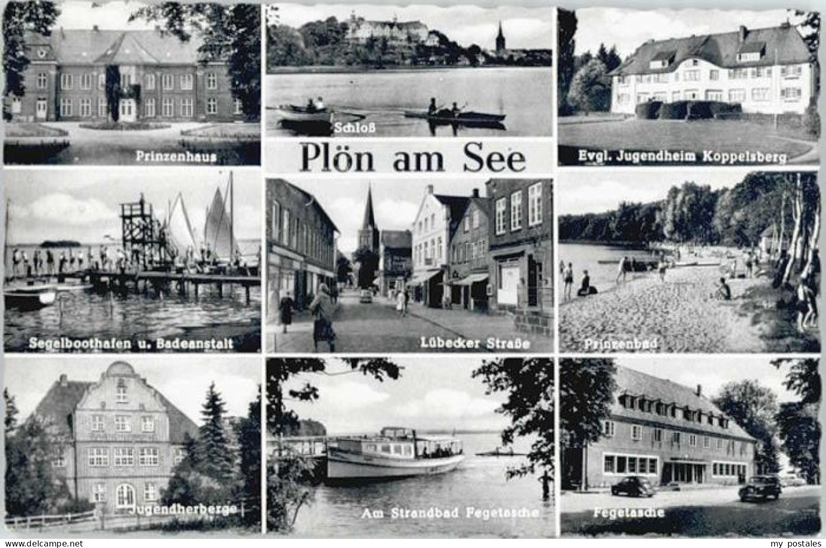 Ploen See Ploen Holstein Prinzenhaus Luebecker Strasse Jugendheim Koppelsberg x