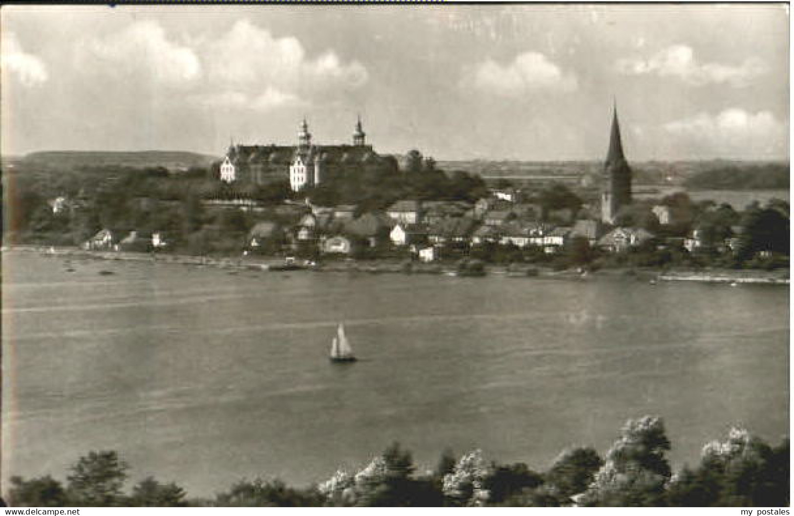 Ploen See Ploen Schloss x 1959