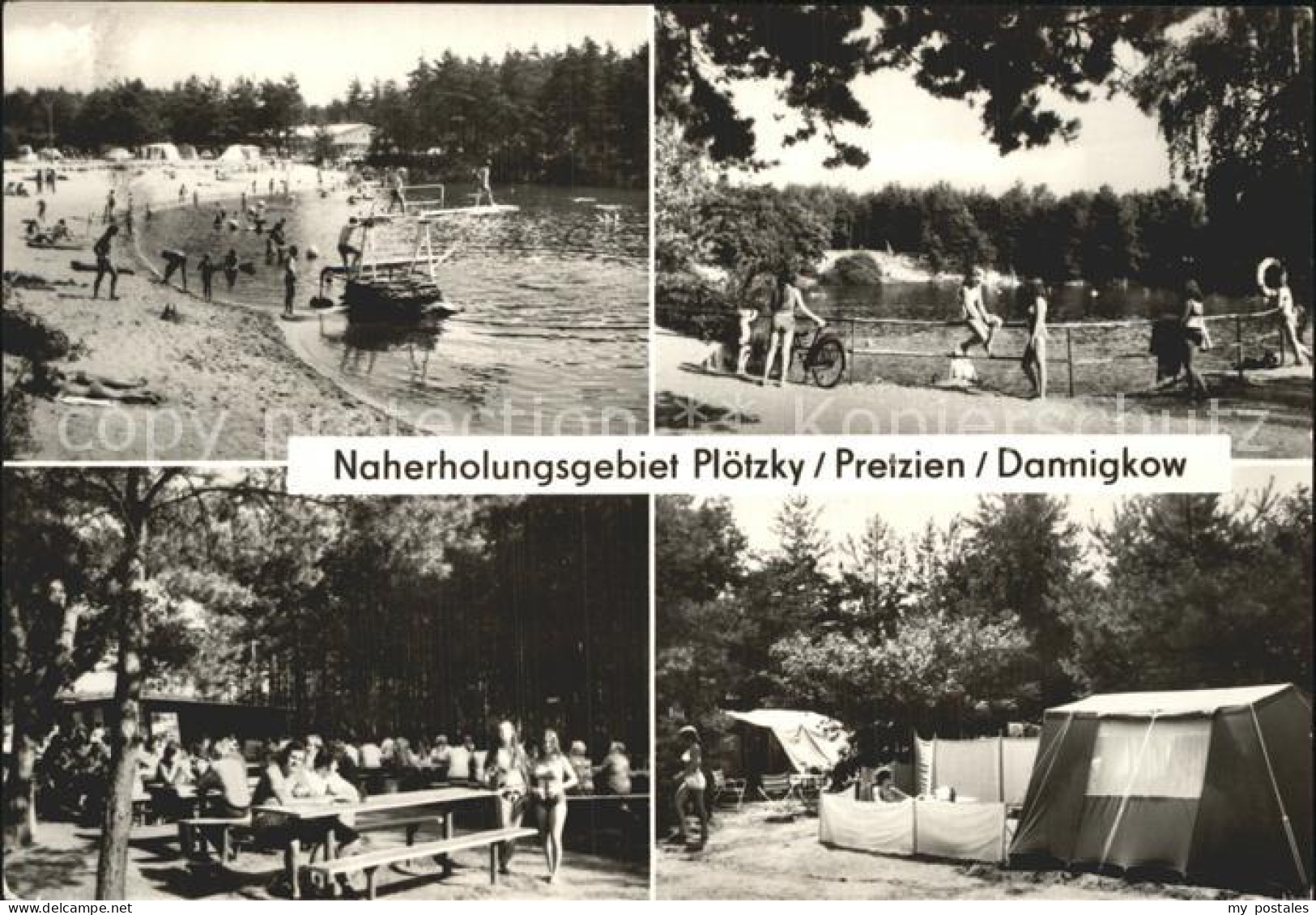 Ploetzky Naherholungsgebiet Ploetzky Pretzien Dannigkow Plattensee Kolumbussee S