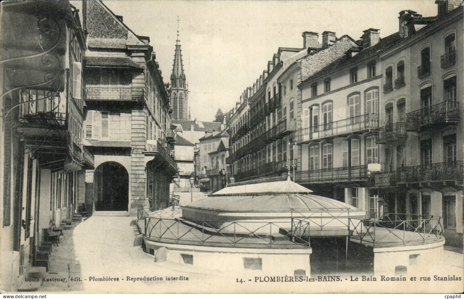 Plombieres les Bains - Le Bain Romain - CPA
