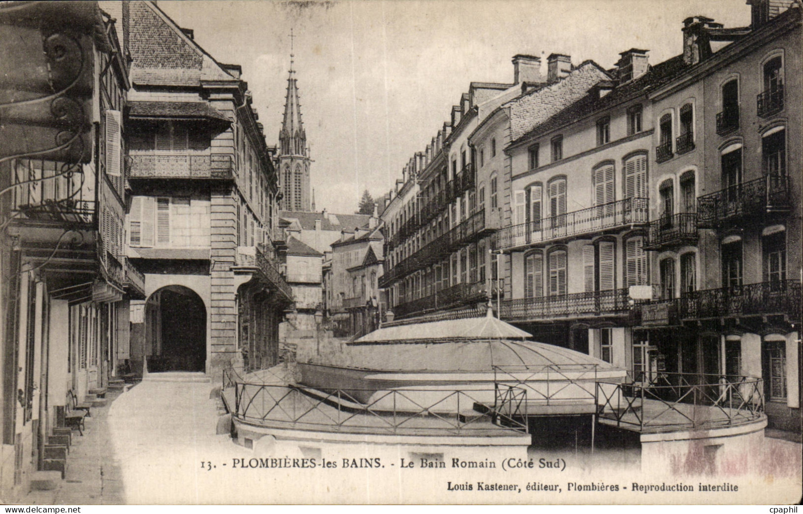 Plombieres les Bains - Le Bain Romain - CPA