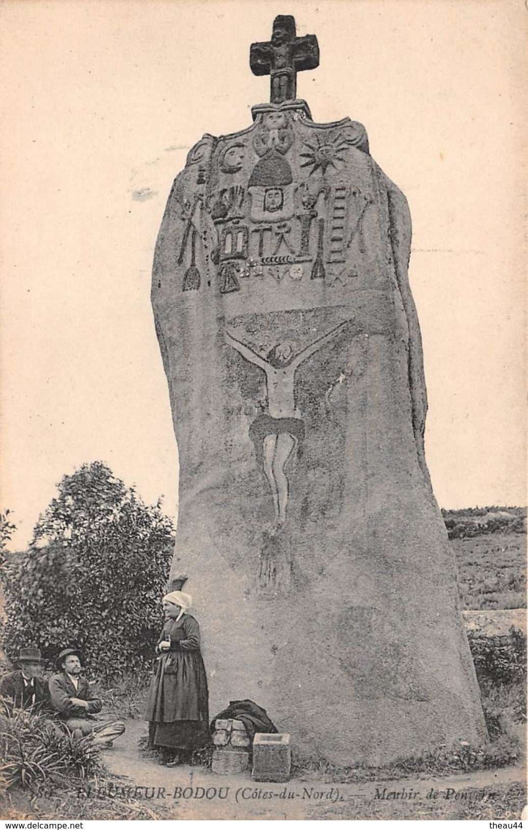 ¤¤   -  PLOMEUR-BODOU   -  Menhir de Penvern  -  Mégalithe   -  ¤¤