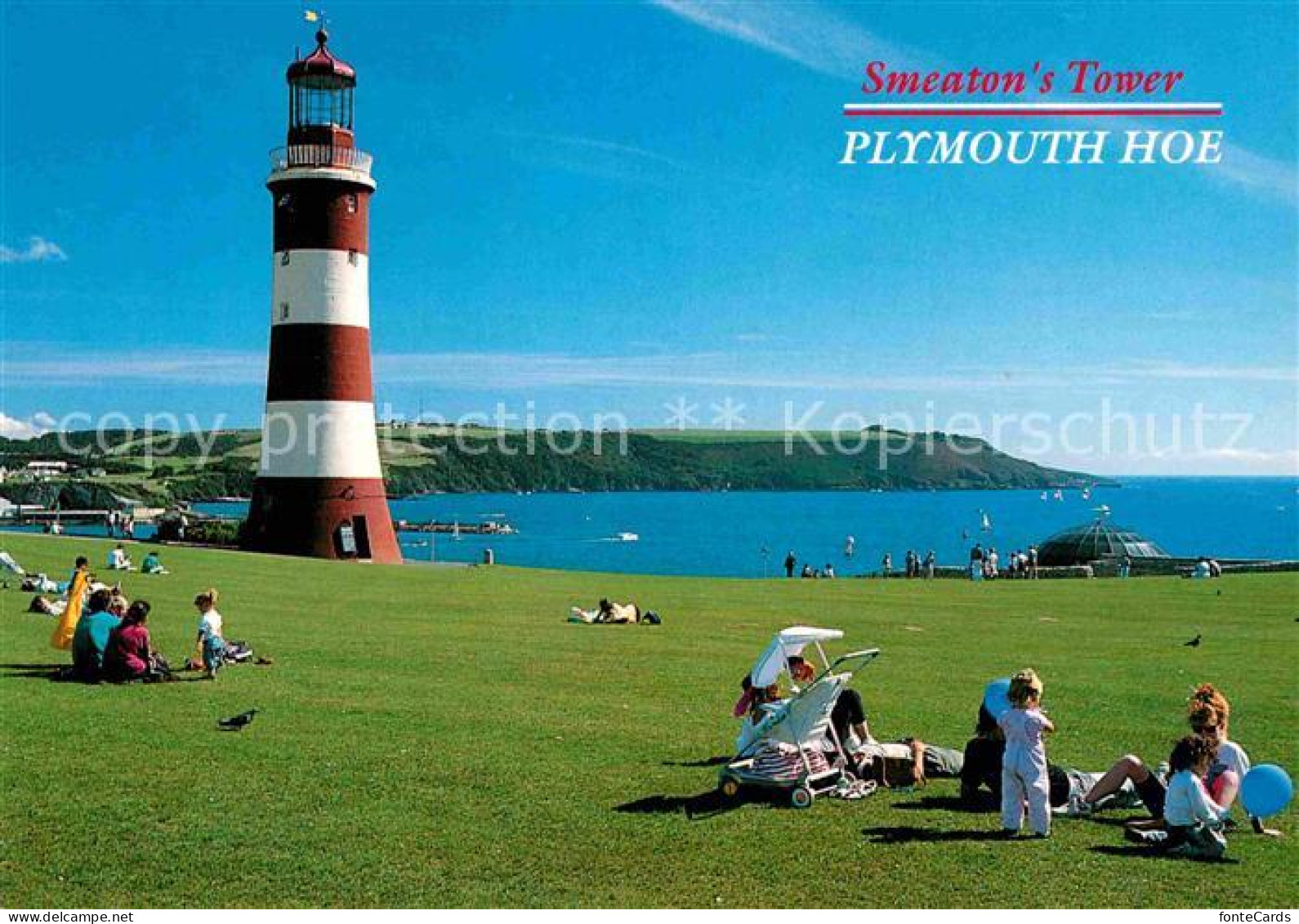 Plymouth  UK South West Smeaton's Tower Plymouth Hoe Leuchtturm