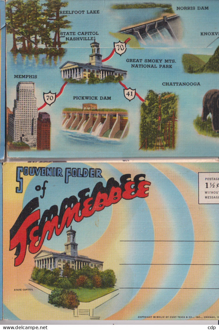 pochette cartes TENNESSEE