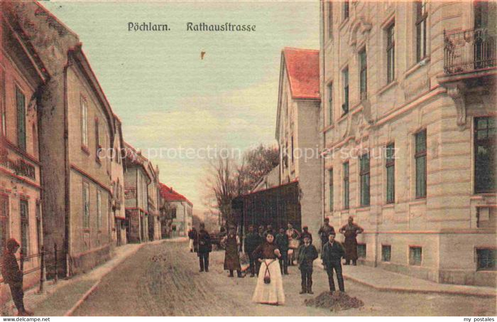 Poechlarn Niederoesterreich AT Rathausstrasse