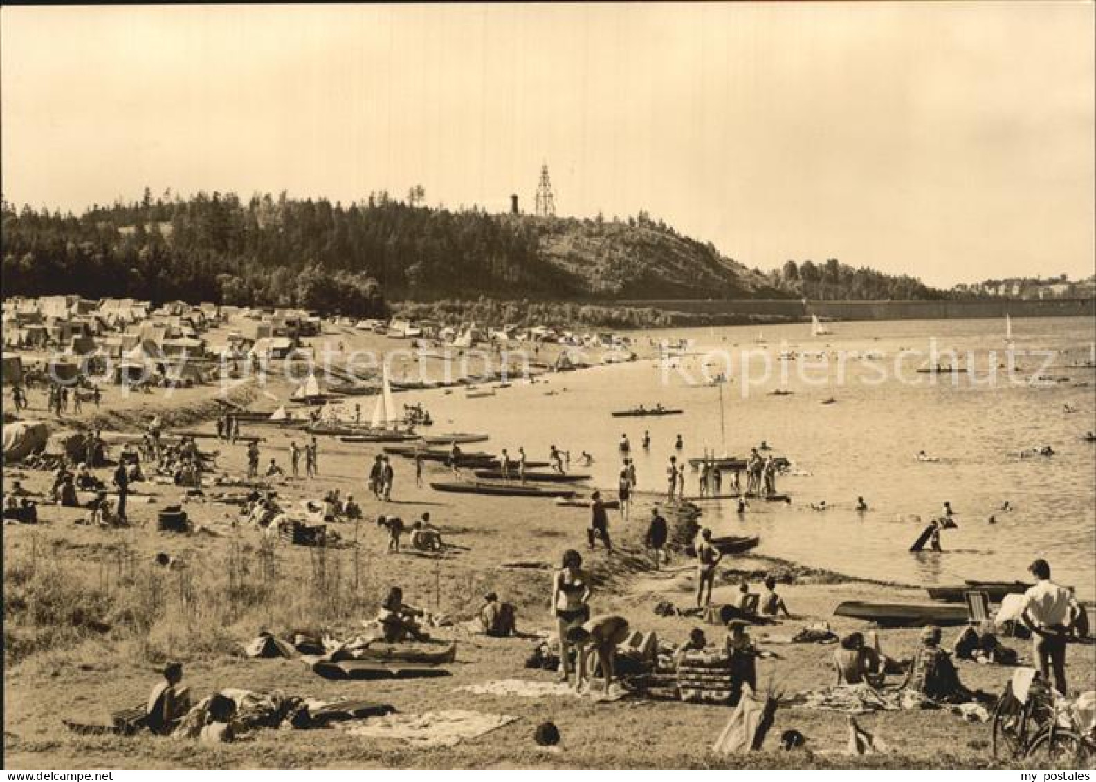 Poehl Vogtland Talsperre Badestelle