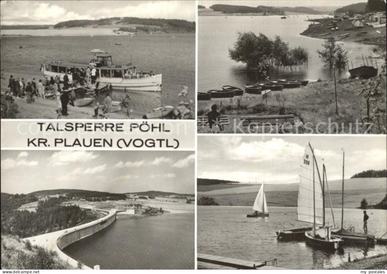 Poehl Vogtland Talsperre Poehl Boote