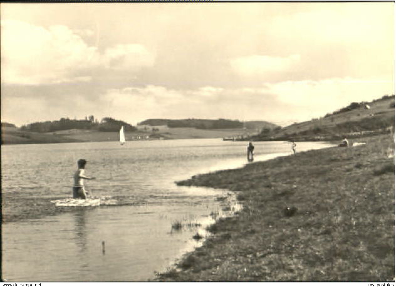 Poehl Vogtland Talsperre Poehl  x 1964