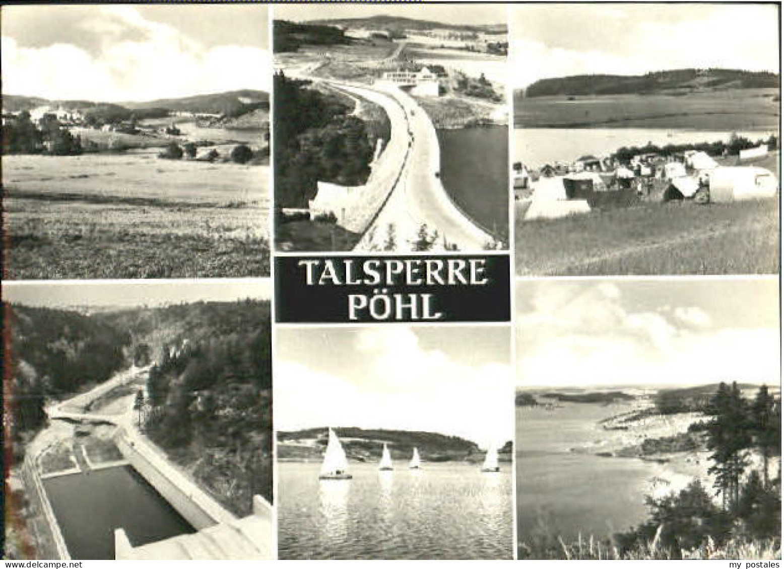 Poehl Vogtland Talsperre Poehl  x 1968