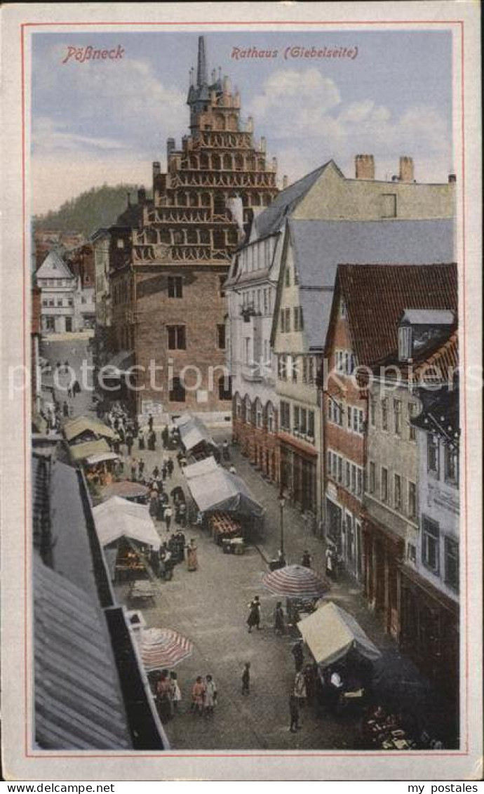 Poessneck Rathaus Markt