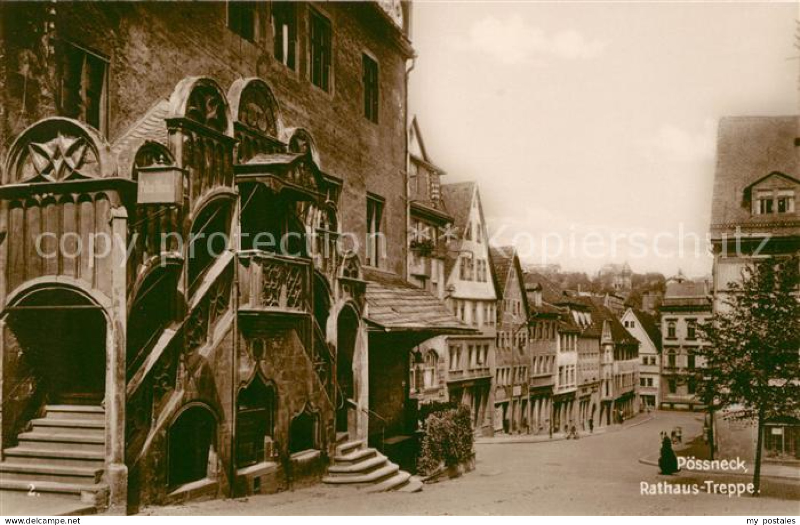 Poessneck Rathaus Treppe