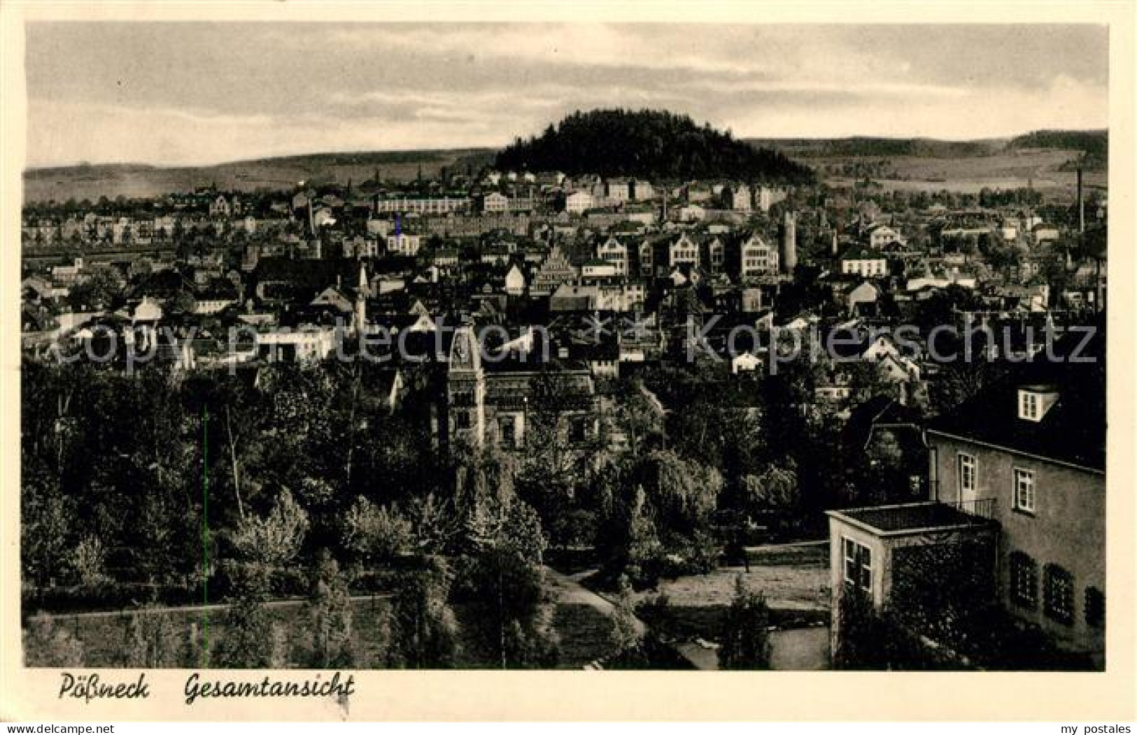Poessneck Stadtblick