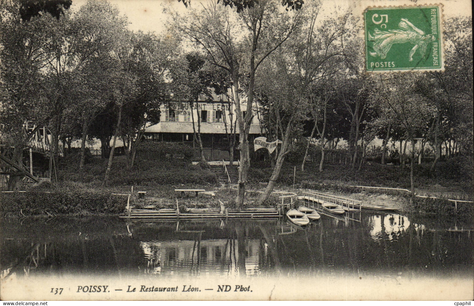 Poissy CPA Le restaurant Leon