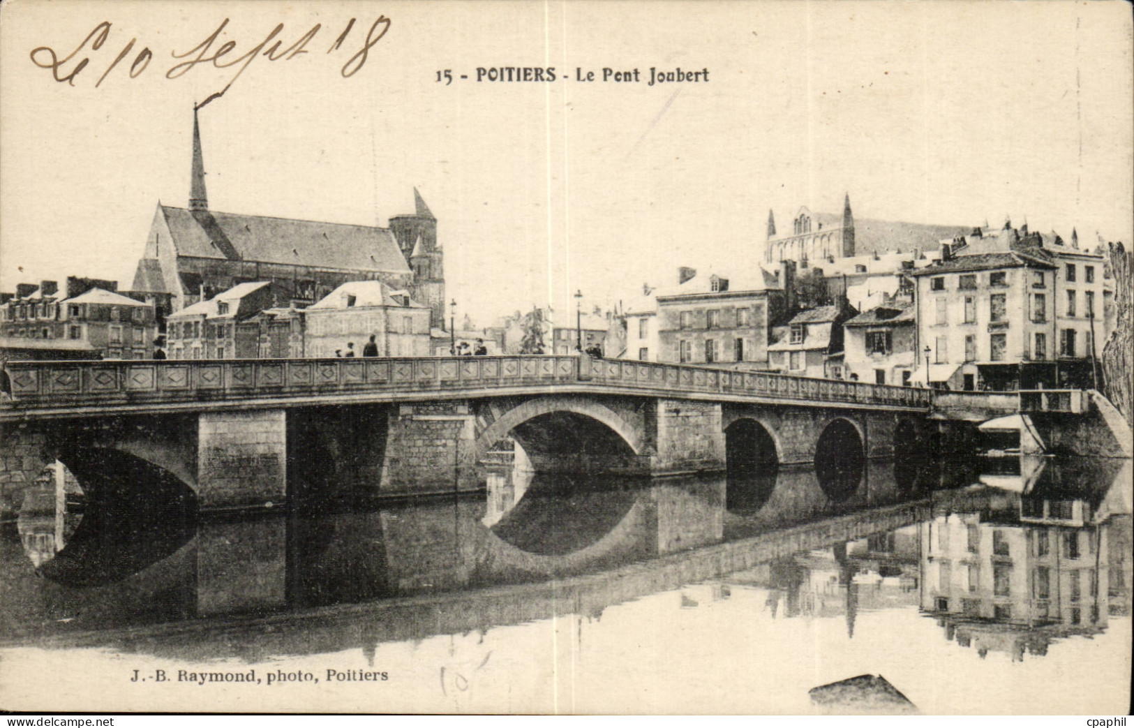 Poitiers CPA Le pont Joubert