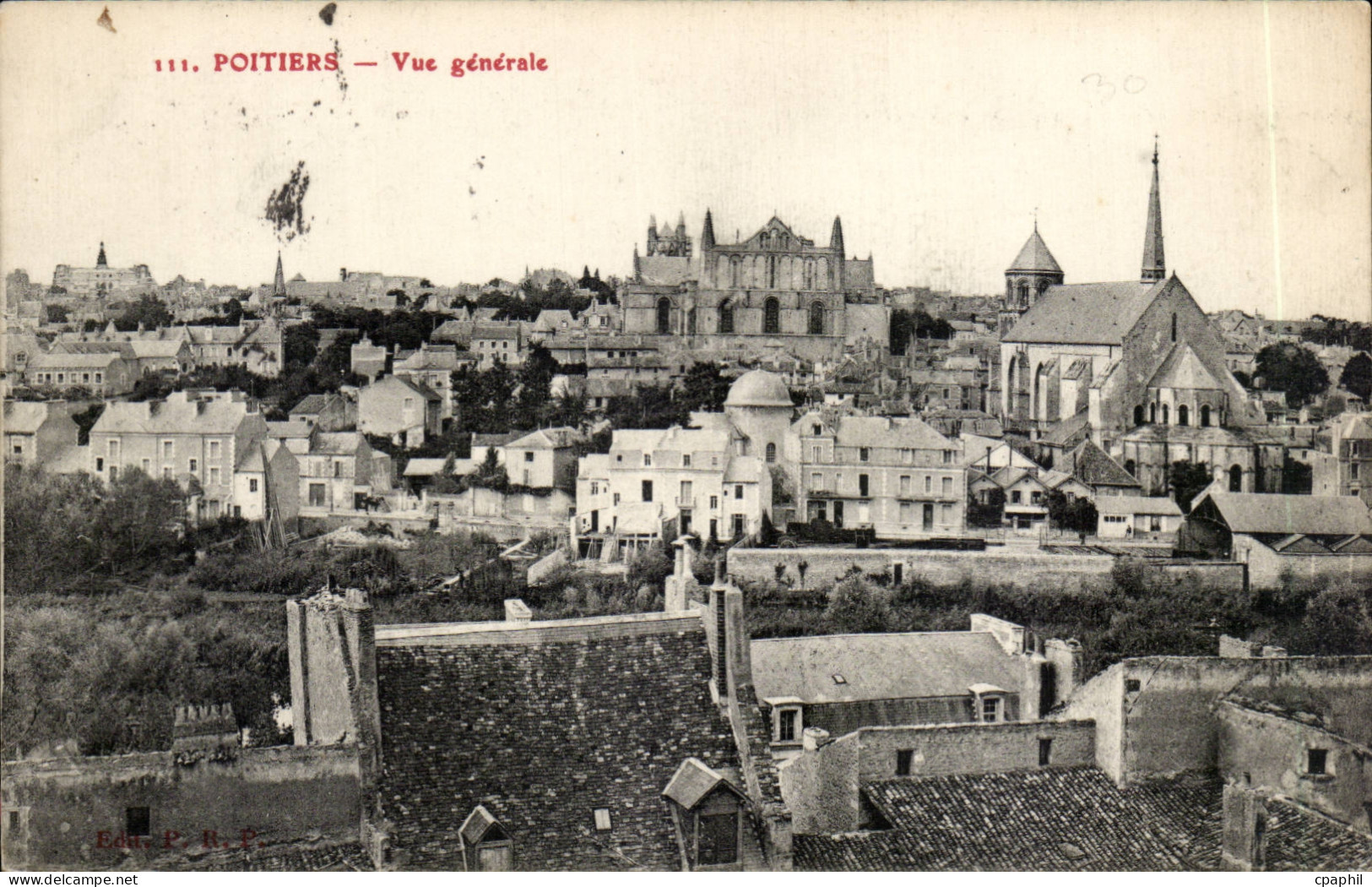 Poitiers CPA Vue generale