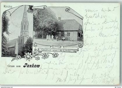 Friedeberg Neumark Strzelce Krajenskie 1899 - Tankow Gasthaus von A. Lin... - 13656389