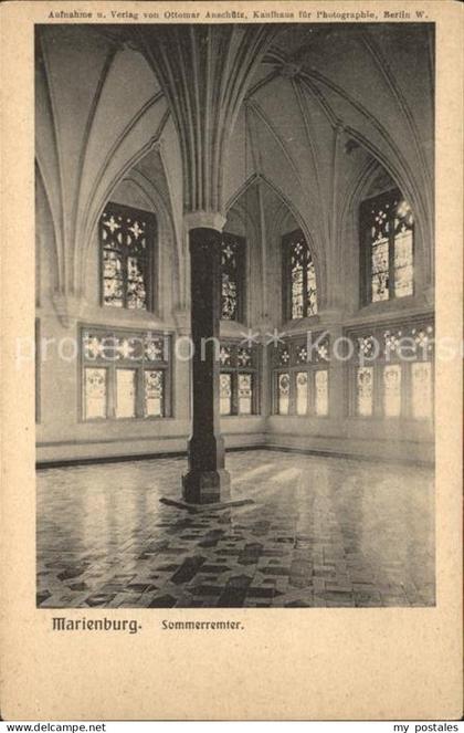 Marienburg Westpreussen Sommerremter