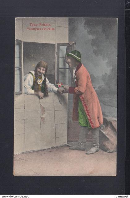 Polen Poland AK Typy Polskie