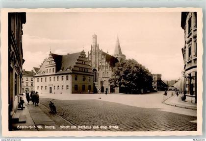 Sommerfeld Lubsko - Marktplatz Rathaus Ev. Kirche - 39525455