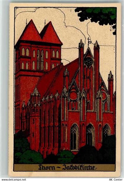 Thorn Torun Künstlersteindruck Jakobikirche - 13640574