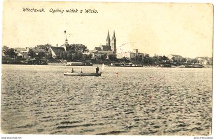 Wloclawek - Ogolny widok z Wista