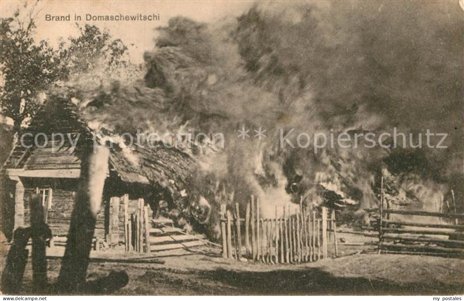 Polen Brand Domaschewitschi