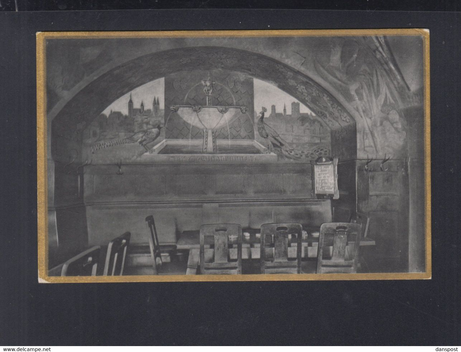 Polen Poland AK Breslau Ratsherrenstübel