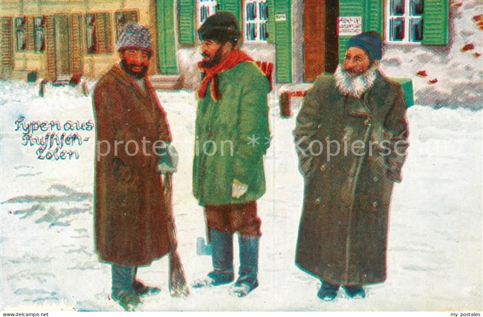 Polen Poland Typen aus Russisch Polen