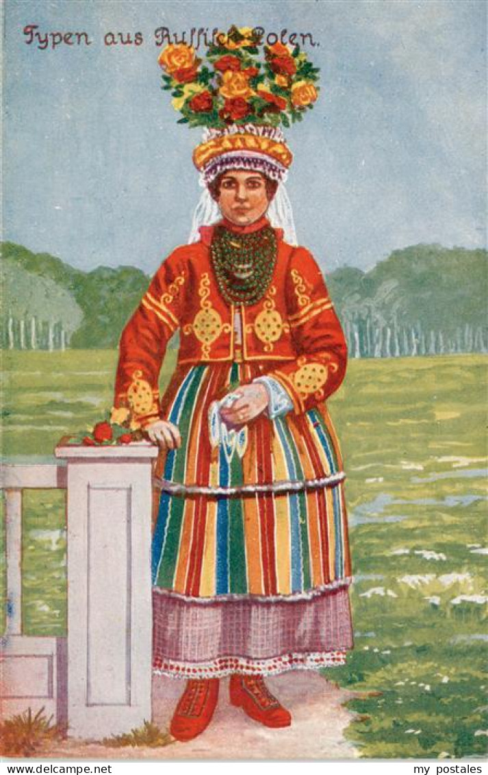 Polen Poland Typen aus Russisch Polen