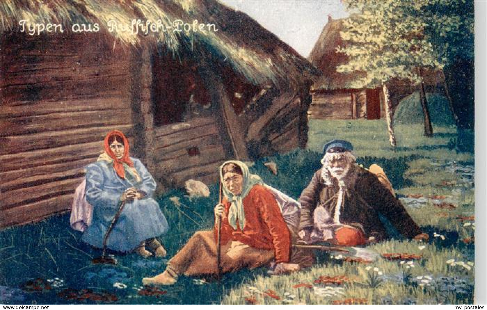 Polen Poland Typen aus Russisch Polen