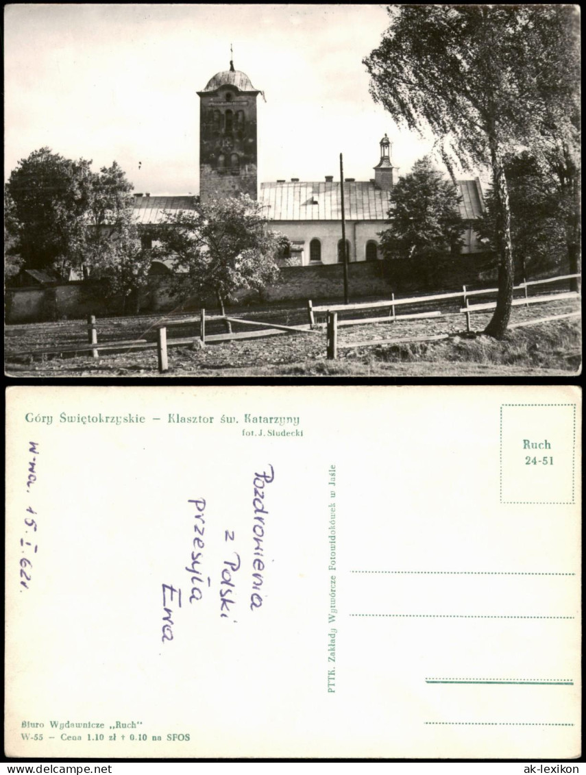 Polen Polska Heiligkreuzgebirge - Kloster Śu). Katharina Polen / Poland 1951