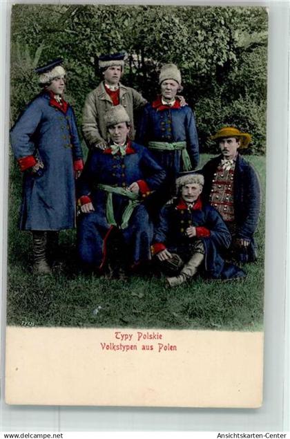 10651588 - Volkstypen Tracht Polen