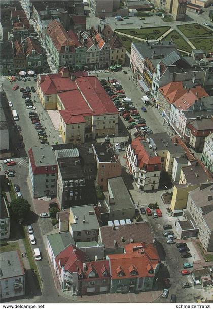 AK Zary Sorau Rynek Markt Luftbild Widok z lotu ptaka a Marszow Marsdorf Schönwalde Polski Polska Polen Pologne Poland
