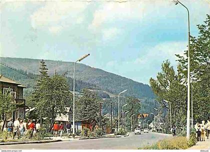 Carte Postale - Pologne - Szczyrk - Fragment uzdrowiska - Automobiles - Voir Timbre de Pologne - CPM - Voir Scans Recto-