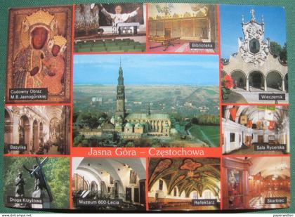 Częstochowa - Mehrbildkarte "Jasna Góra - Częstochowa"
