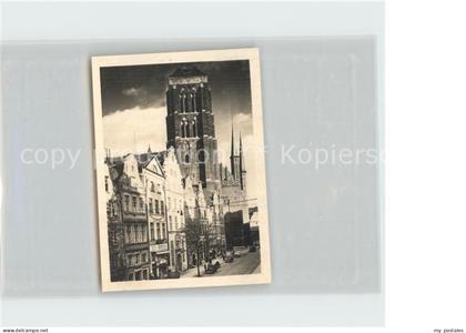 Danzig Westpreussen Marienkirche