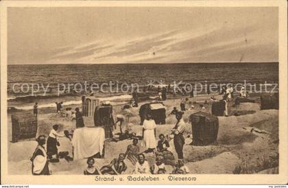 Dievenow Pommern Strandpartie