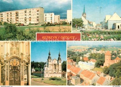 Ketrzyn Rastenburg Ostpreussen PL Orts und Teilansichten Kirche