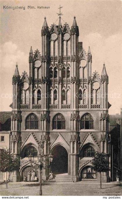 Koenigsberg Neumark Chojna PL Rathaus