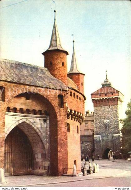 Krakow Krakau Barbakan