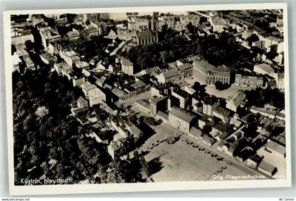 Küstrin Kostrzyn nad Odra 1940 Foto AK Fliegeraufnahme Strähle - 13307416