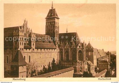 Marienburg Westpreussen Hochschloss