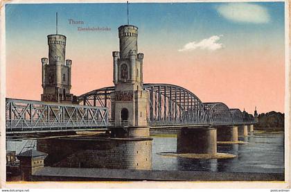 POLSKA Poland - TORUŃ Thorn - Eisenbahnbrücke