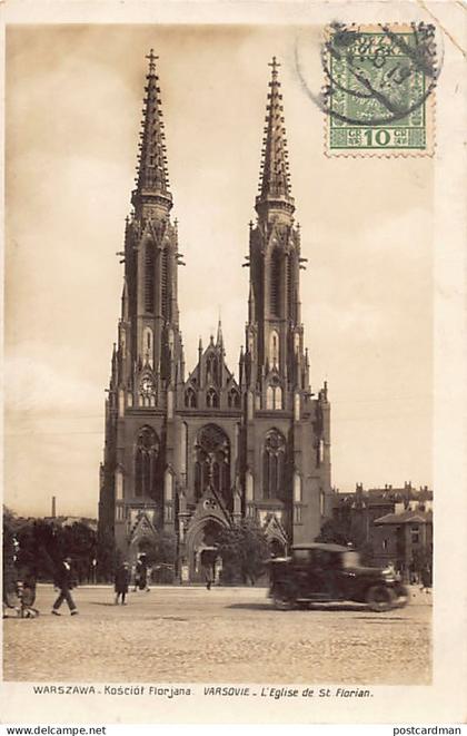 POLSKA Poland - WARSZAWA - Kosciol Florjana - Nakl. Polonia