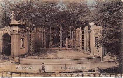 POLSKA Poland - WARSZAWA - Teatr w Lazienkach - Nakl. J. Fürstenberg